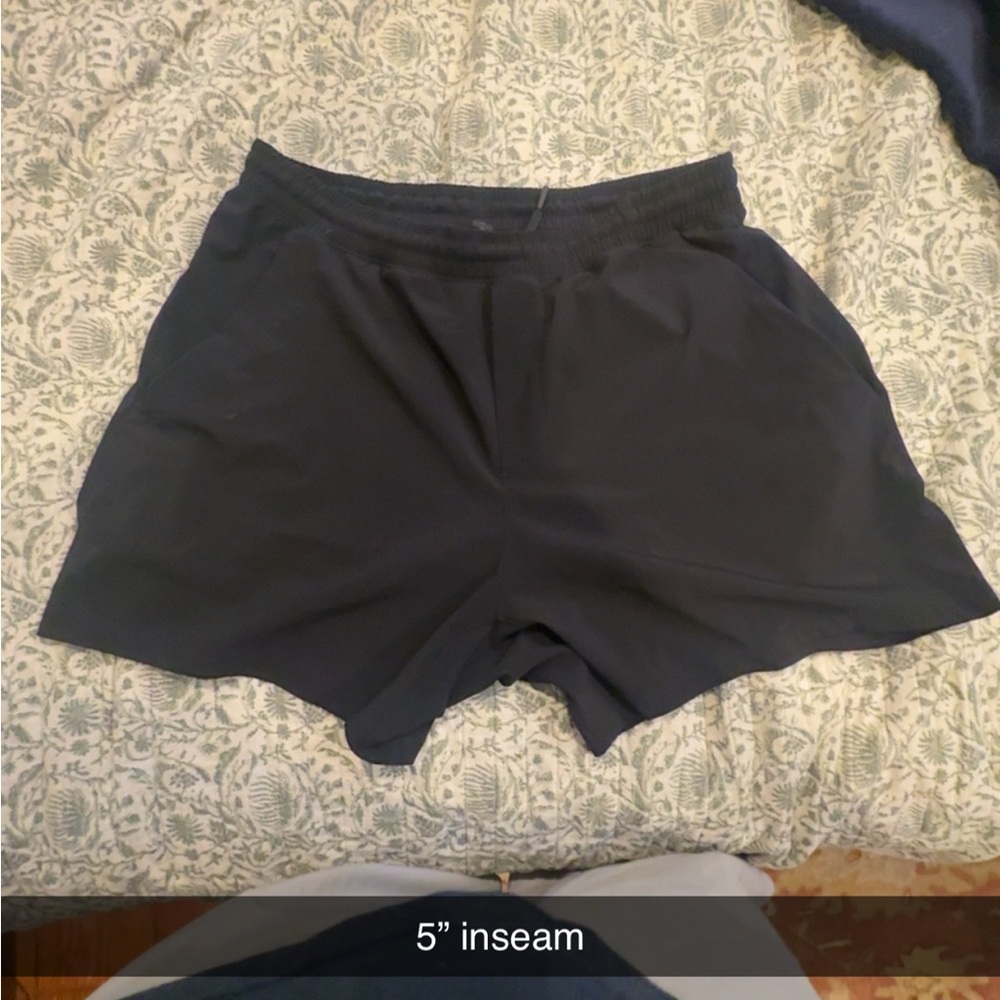 lululemon athletica Men's Black Athletic Shorts